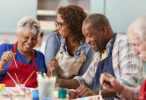 Relax & Paint Discounted Price for SENIORS (55 & up)