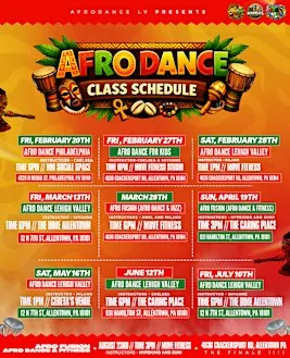 Afro Dance Lehigh Valley
