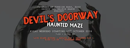 Devils Doorway Haunted Maze