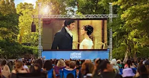 Pride and Prejudice Outdoor Cinema at Anglesey Abbey