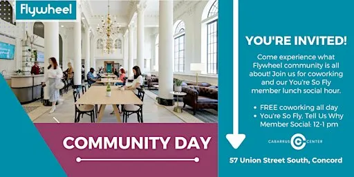 Community Day at Flywheel Concord!