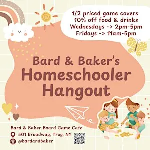 Homeschooler Hangout at Bard & Baker