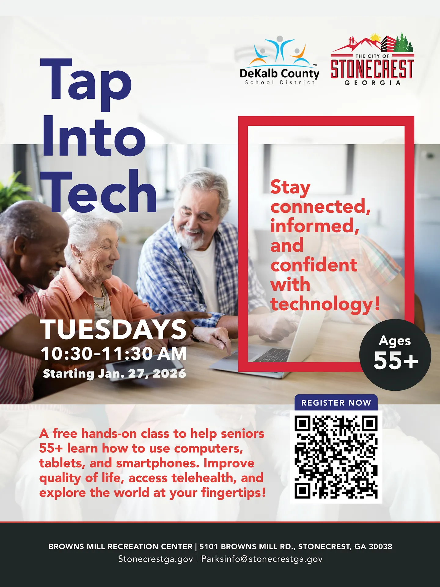 Tap Into Tech with Seniors
