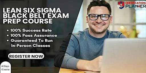 Lean Six Sigma Black Belt Confirmed Boise In-person Training