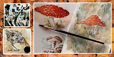Autumn Watercolour Workshop: Mushrooms & October Moments