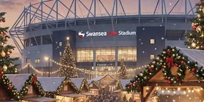 Swansea stadium Christmas market Dec 5 and Dec 12