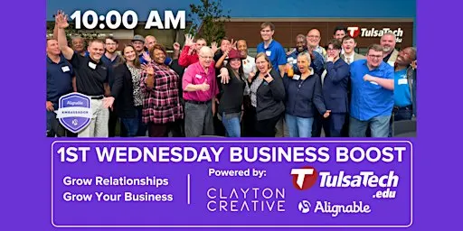 1st Wednesday Business Boost @ Tulsa Tech Lemley Memorial Campus