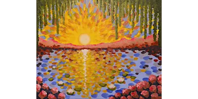 Monet Mimosa Sunrise - Paint and Sip in Chicago | Classpop!™