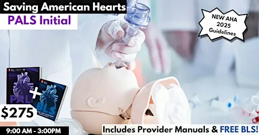 American Heart Association PALS Initial Certification