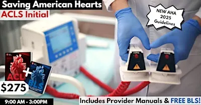 American Heart Association ACLS Initial Certification