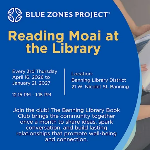 Book Club Moai at Banning Library District - BZP Banning