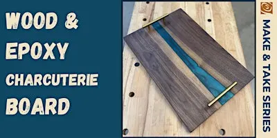 Wood & Epoxy Charcuterie Board