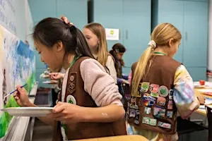 Girl Scouts Brownie Art and Design Badge