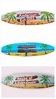 Personalized Surfboard Wall Hanging - Acrylic Painting Class