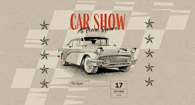 Pecan Square Car Show