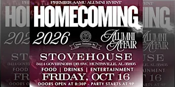 The 2026 Homecoming Affair - Hosted by the AAMU Alumni Association, Inc.