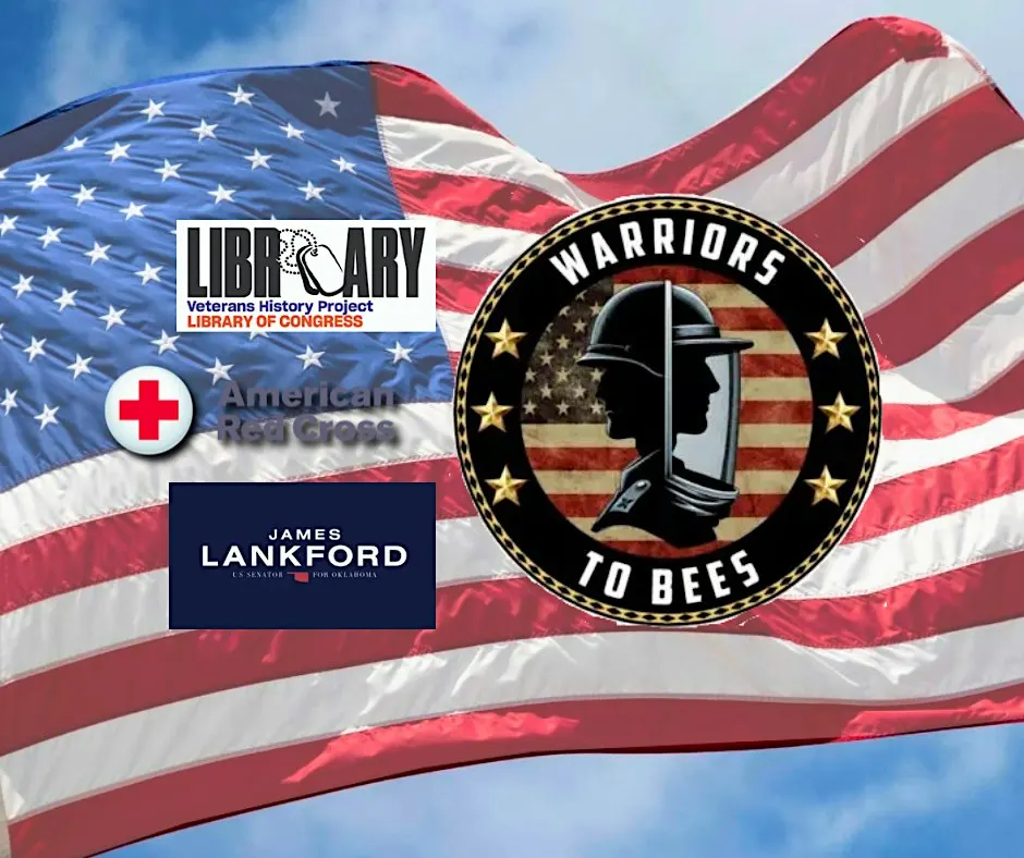 Volunteers for Veteran History Project with Warrior to Bees