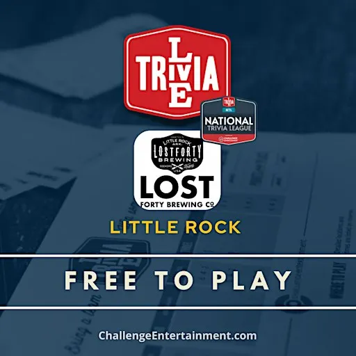 Weekly Live Trivia Nights at Lost Forty Brewing Co - Little Rock
