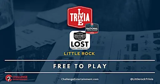 Weekly Live Trivia Nights at Lost Forty Brewing Co - Little Rock