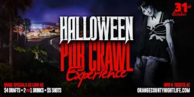 Newport Beach Halloween Party Pub Crawl 2026 Halloween Night