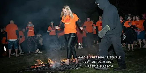 Maggie's Glasgow Firewalk 2026