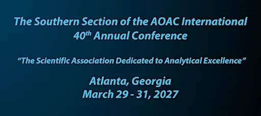 Southern Section of AOAC INTERNATIONAL 40th Annual Conference - Vendors