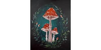 Mushroom Forest - Paint and Sip in Fishkill | Classpop!™