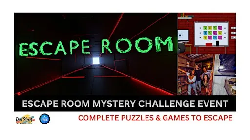 ESCAPE ROOM Mystery Challenge Event