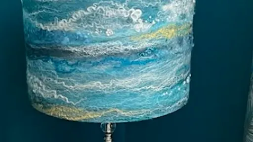 Lampshades: Wet Felting