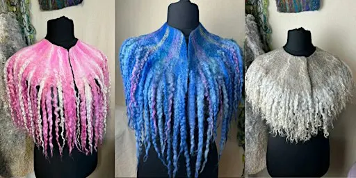 Collar With Locks: Wet Felting