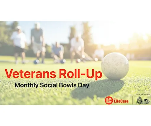 Veteran's Roll Up - Monthly Social Bowls Day