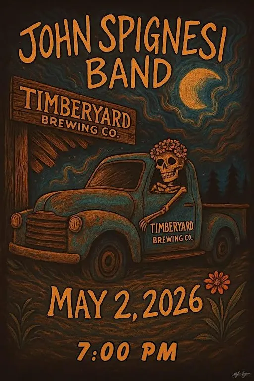 Live Music - The John Spignesi Band at Timberyard Brewing Company
