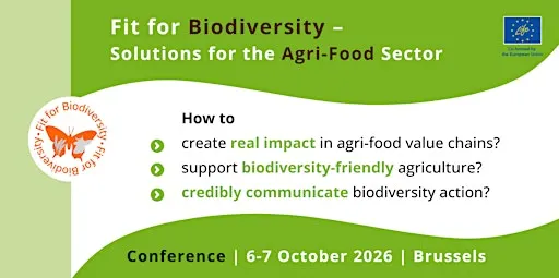 Fit for Biodiversity – Solutions for the Agri-Food Sector