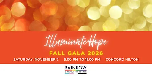 Rainbow Community Center’s Fall Gala 2026: Illuminate Hope