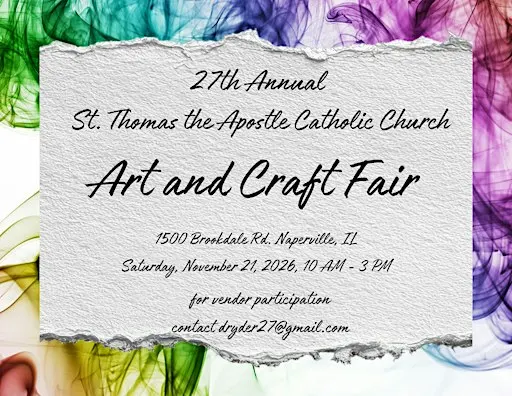 27th Annual St Thomas the Apostle Art and Craft Fair