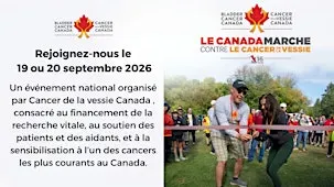 Le Canada marche contre le cancer de la vessie, Quebec City