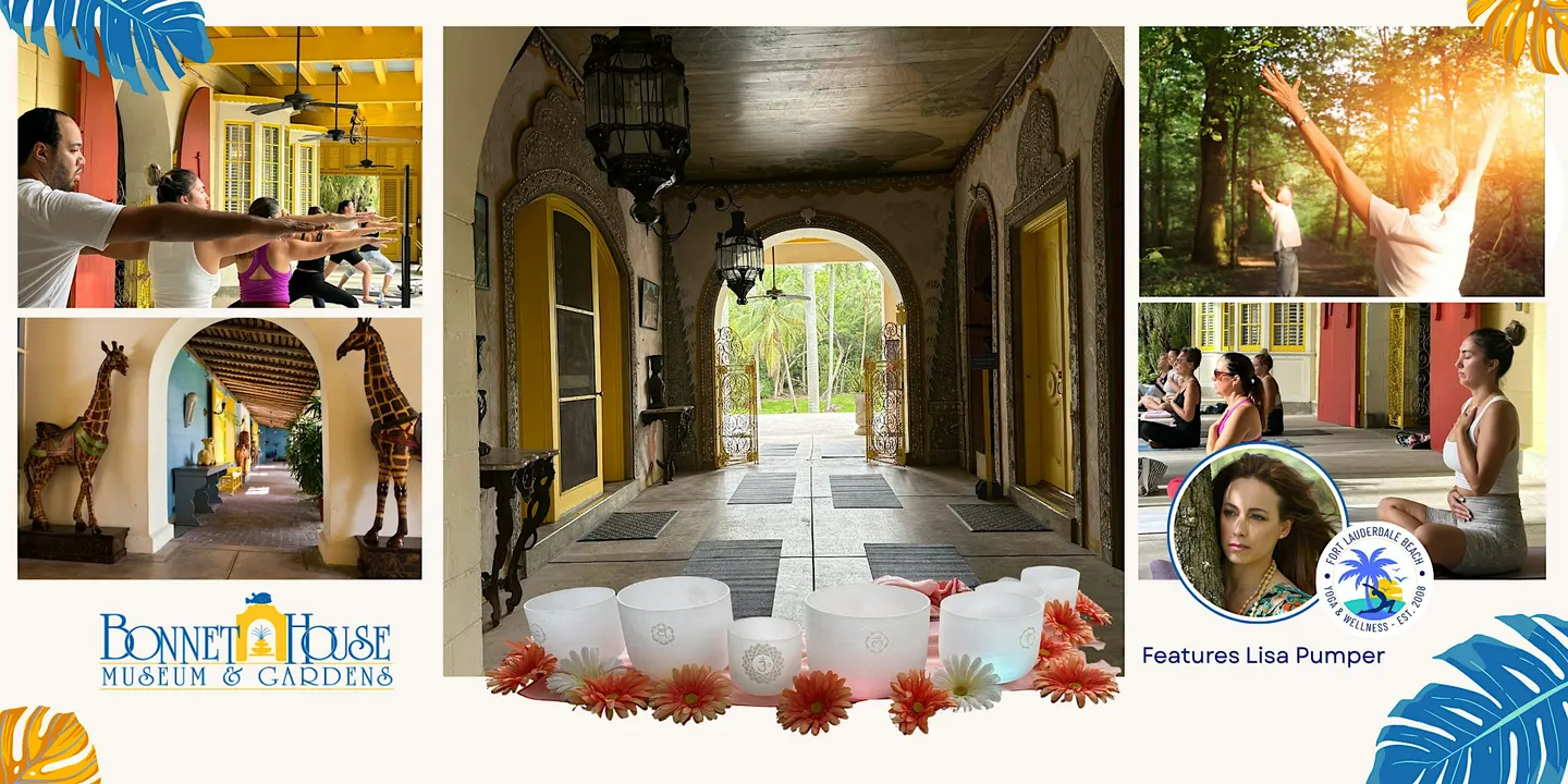 Yoga, Sound Bath & Nature @ Bonnet Museum & Garden
