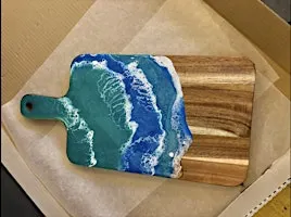 Resin Wave Board Class at Spicy Water Distillery