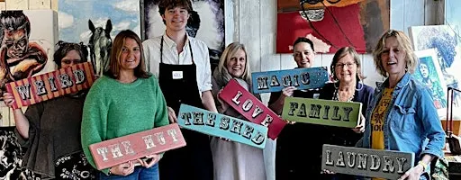 Make a Sign Workshop – Presented by Artist Danielle of Argent and Sable