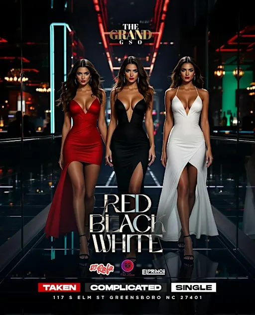 Color Status Party- White for Single, Black for Complicated, Red for Taken.