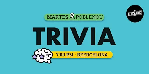 Pub Quiz Barcelona - Martes - Beercelona - Poblenou - CASTELLANO