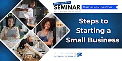 Steps to Starting a Small Business (in person)