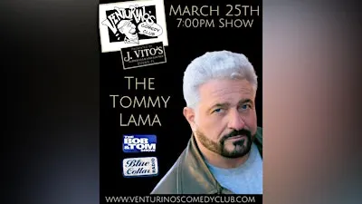 The Tommy Lama at Venturino's Comedy Club!
