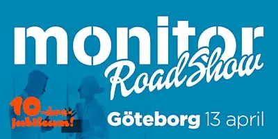 Monitor Roadshow 2027 Göteborg