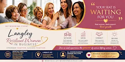 Langley Resilient Women In Business Networking Event