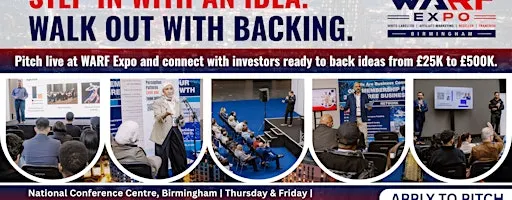 WARF Expo 2026 | Join Us As Investment Pitch Fest
