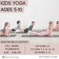 Kids Yoga Fall Series (ages 5 to 10)