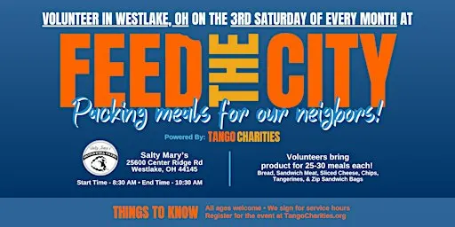 Feed The City Westlake: Making Meals for People In Need