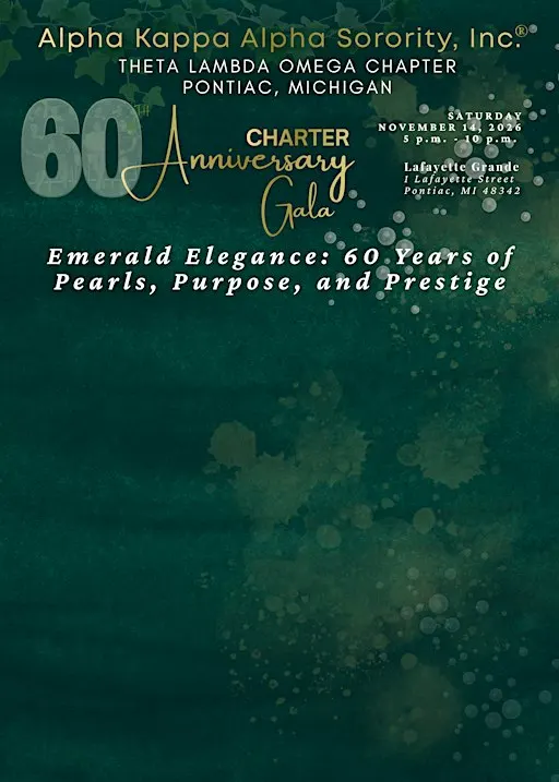 AKA - Theta Lambda Omega Chapter - 60th Charter Anniversary