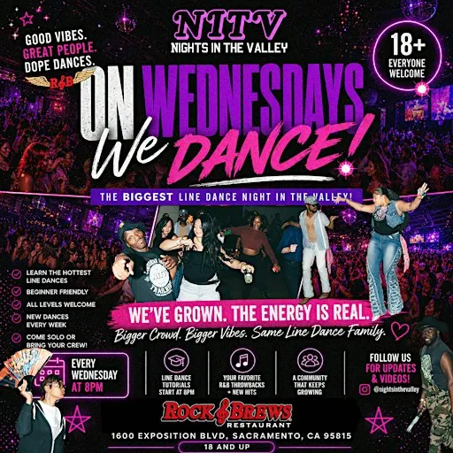 Line Dance Class! Wednesdays at 8pm
